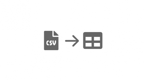 CSVファイルを読み込みHTMLのTableタグを生成するツール