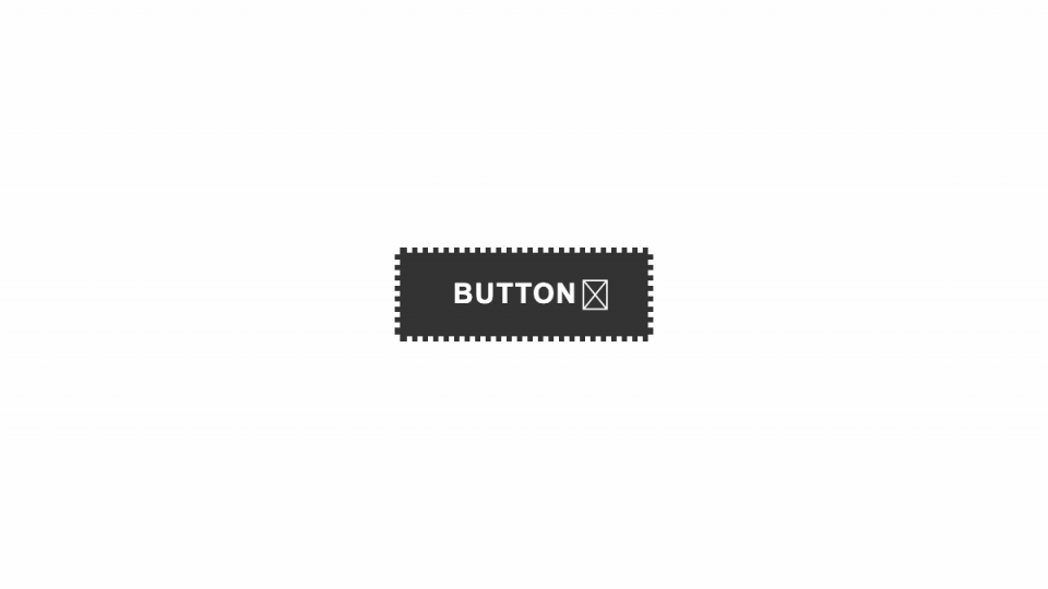 黒ドット枠ボタン