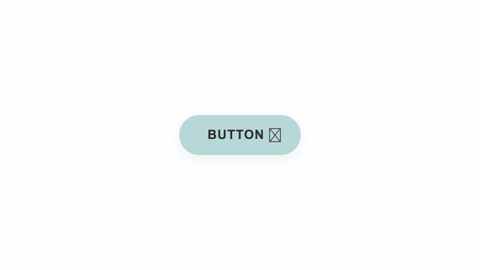 ブルーグレー丸角ボタン